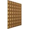 Ekena Millwork 19 5/8in. W x 19 5/8in. H Bradford EnduraWall Decorative 3D Wall Panel Covers 2.67 Sq. Ft. WP20X20BRBGL - alternate 3